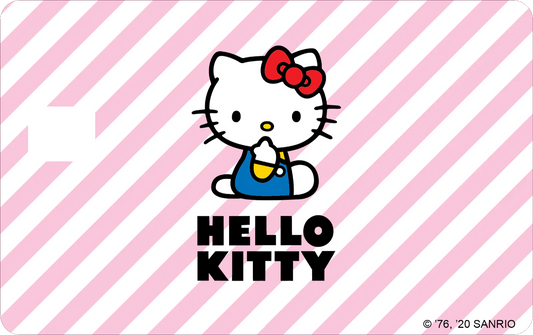HELLO KITTY PINK STRIPES